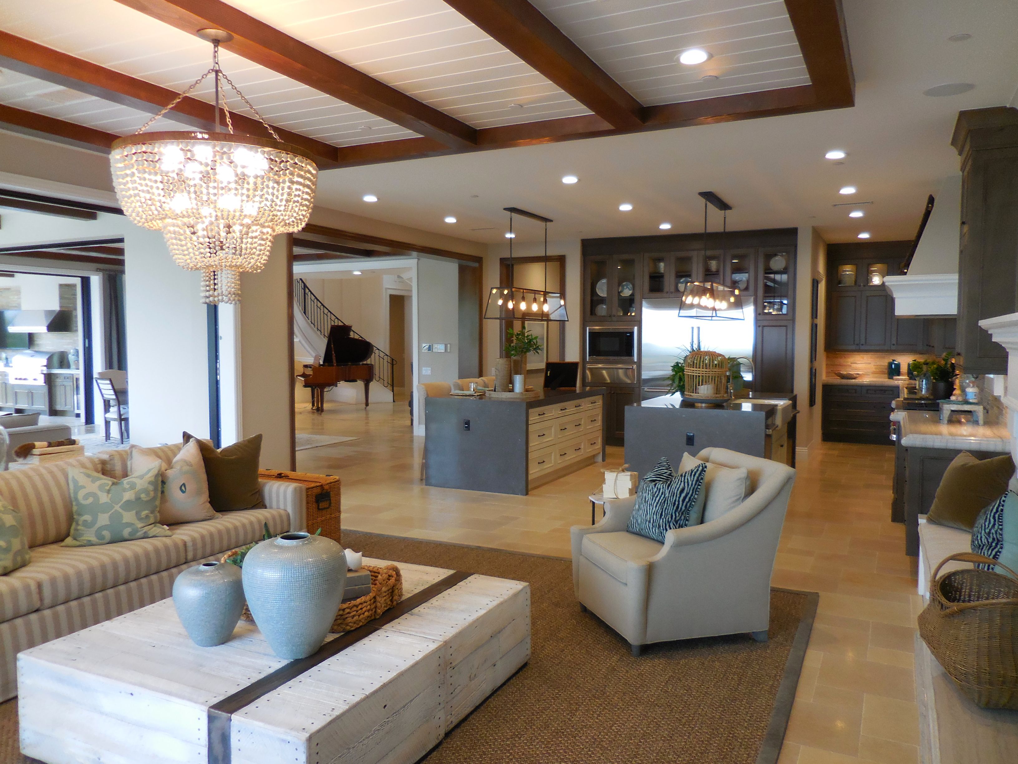 Refined interior with durable materials and thoughtful execution