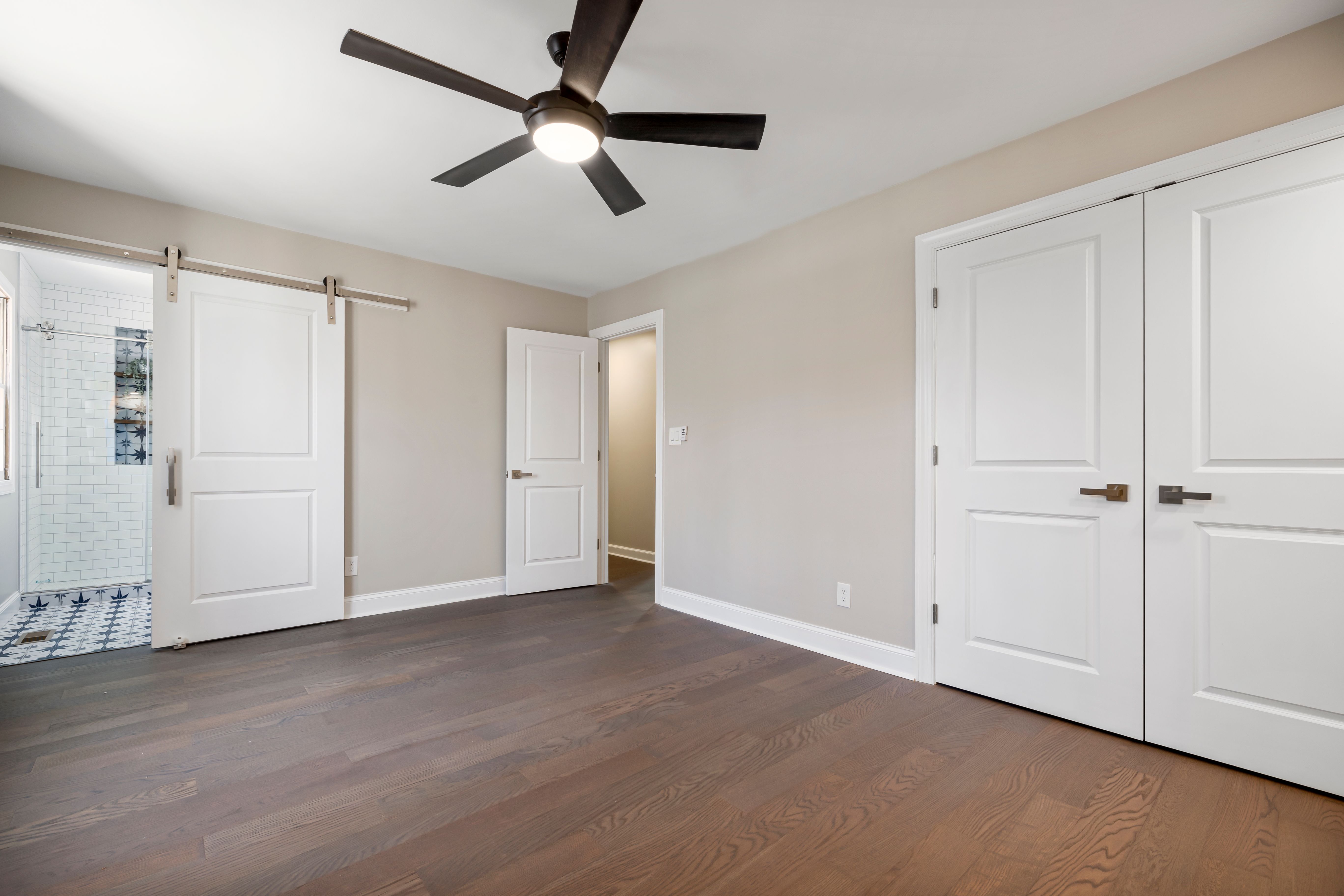 Fully renovated modern home interior